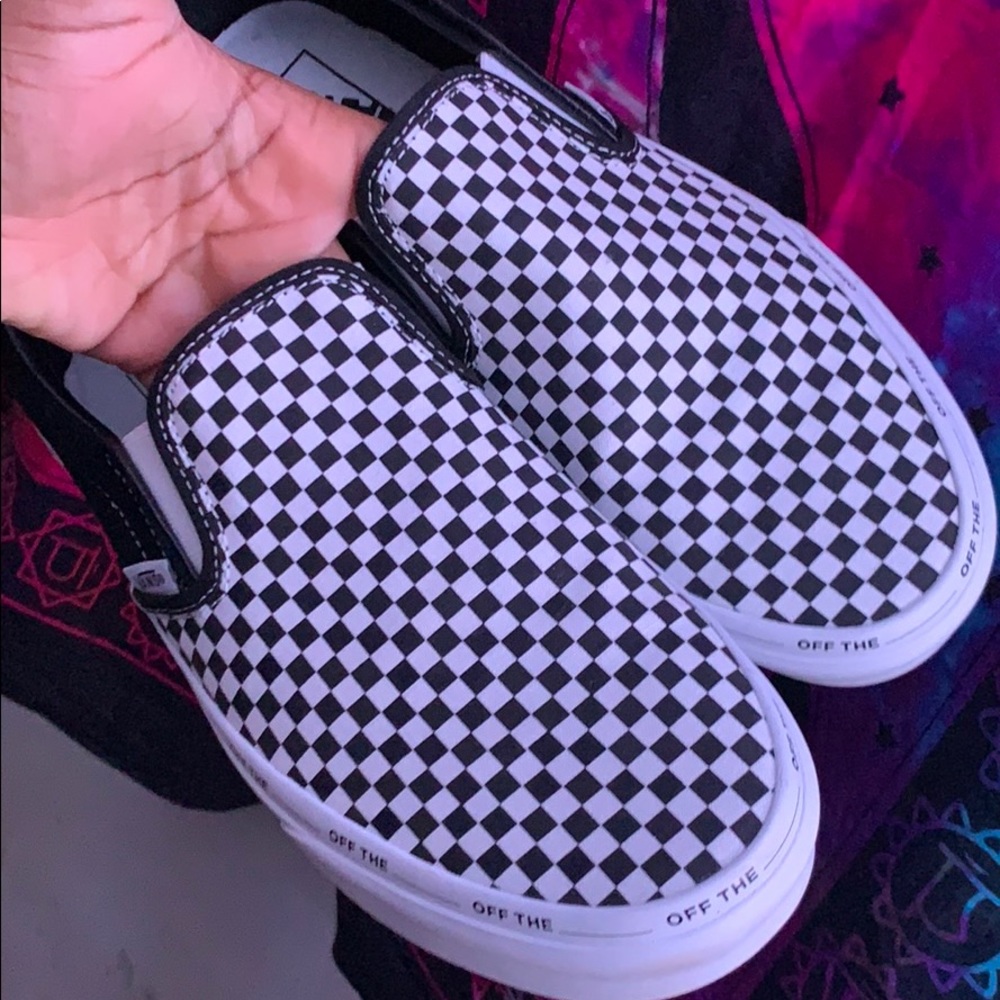 Van Checkered Slip-On